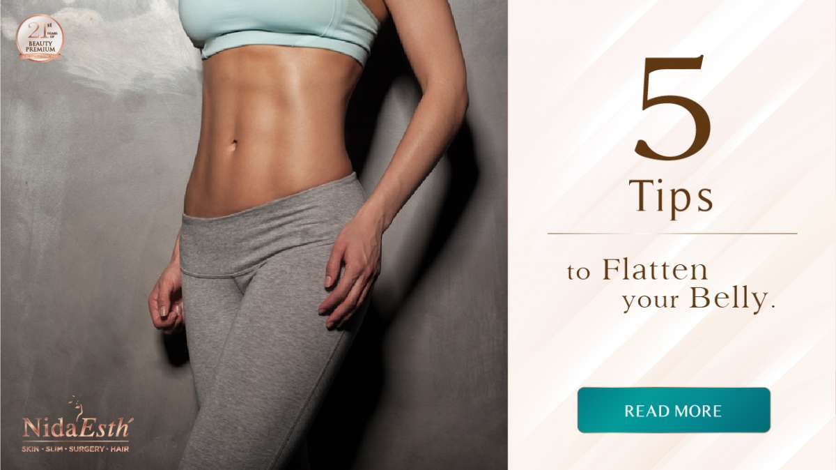 5 secrets of how to lose belly fat effectively